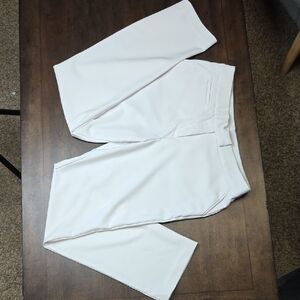 White Tailored Pants